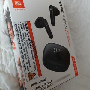 JBL Vibe Flex 2 Wireless Earbuds - Black